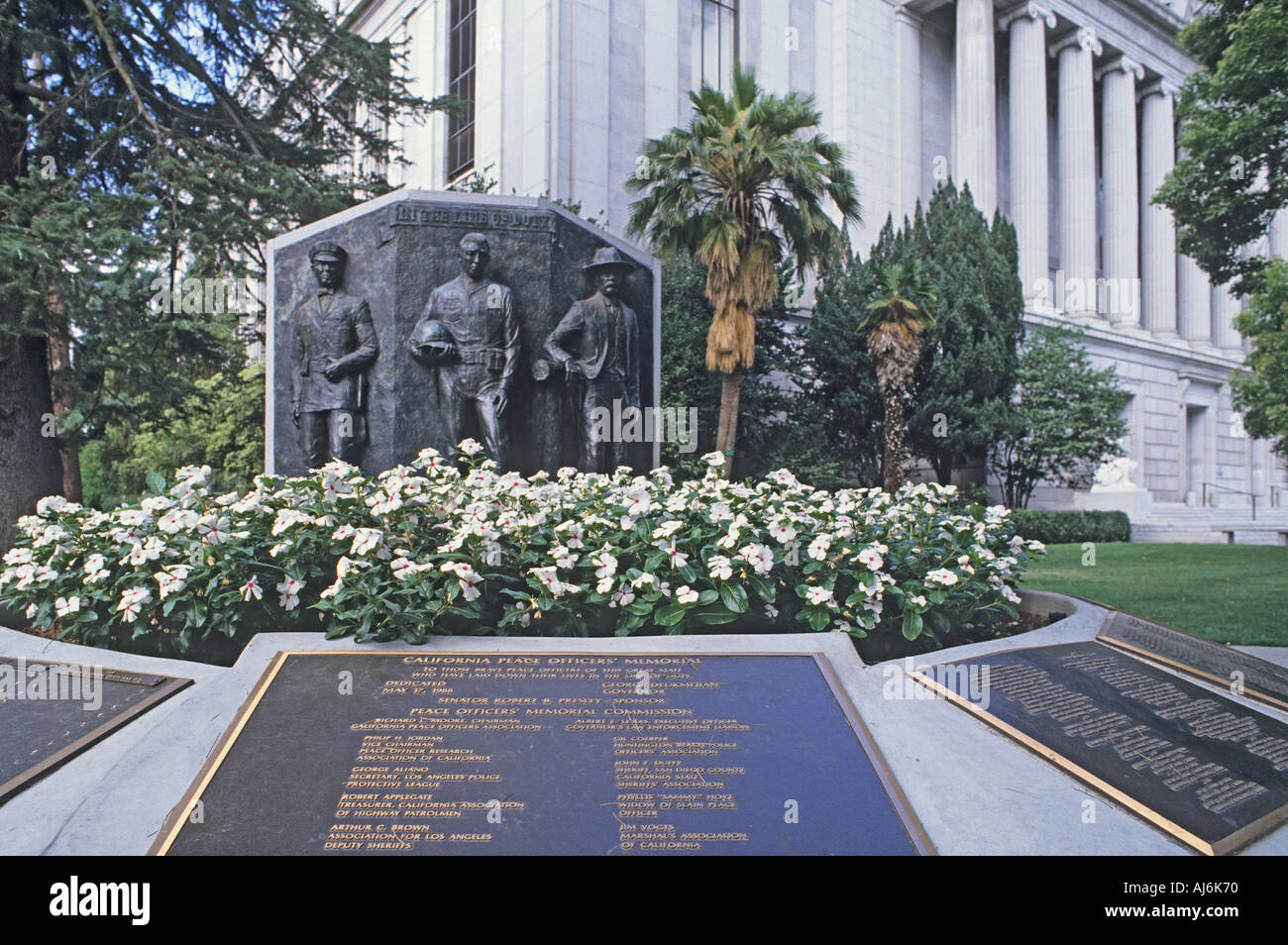 California Sacramento California Peace Officers Memorial near State