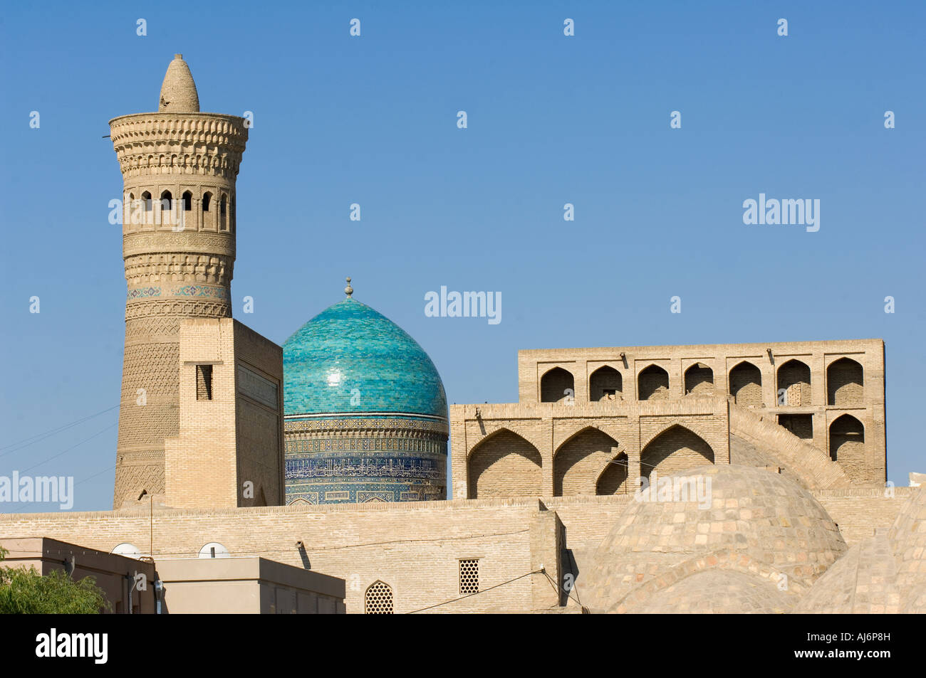 Kalyan Mosque, Bukhara, Uzbekistan Stock Photo