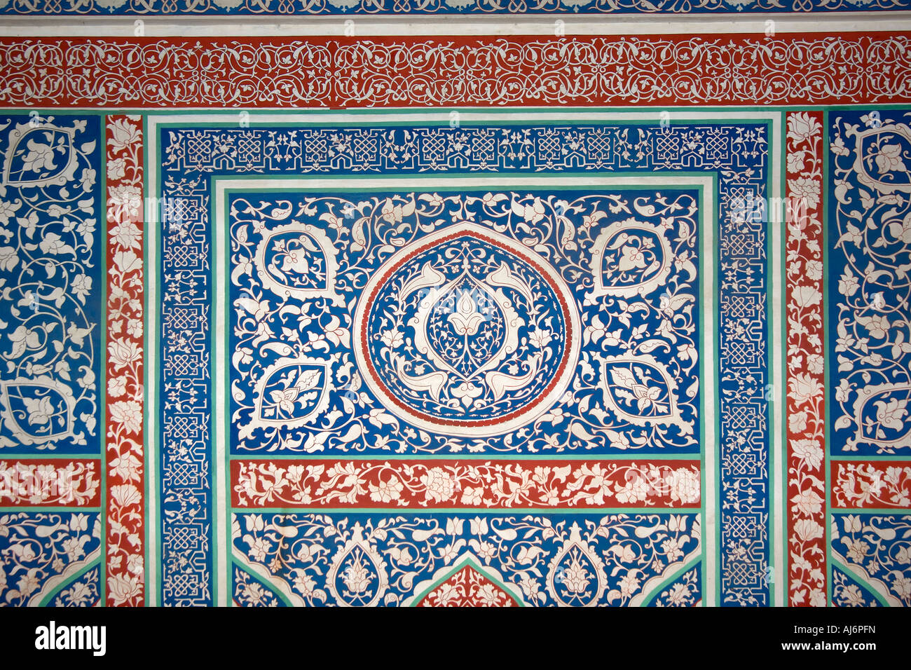 Samarkand - Shahr-I-Zindah necropolis Stock Photo