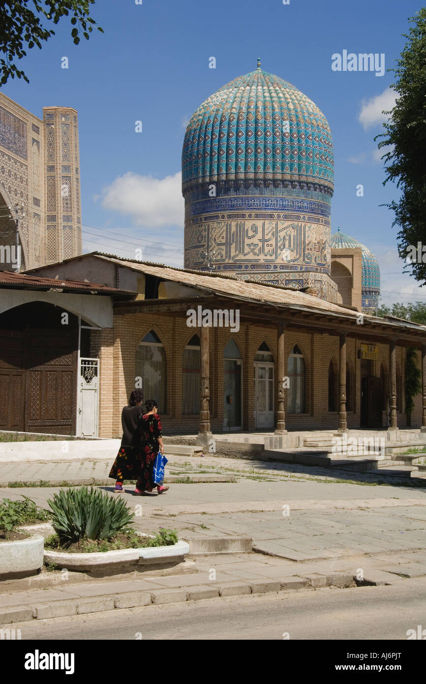 Samarkand - Bibi Khanym Mosque Stock Photo