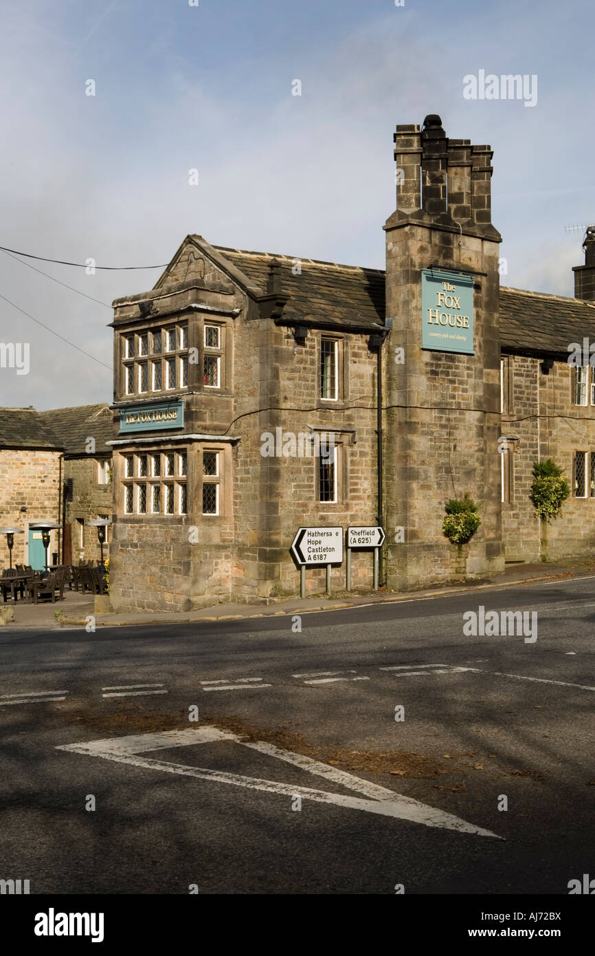 Fox House Public House near Hathersage Stock Photo - Alamy