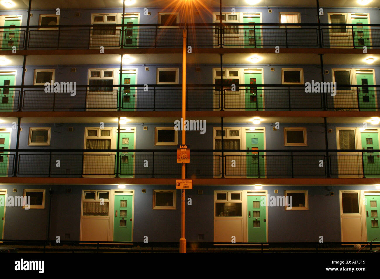 Council flats apartments Stock Photo Alamy