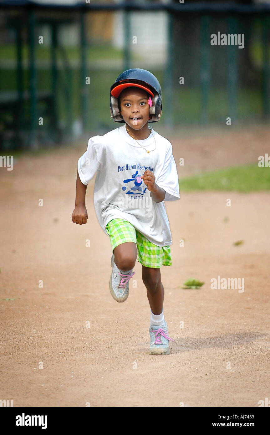 African american children playing baseball hi-res stock photography and  images - Alamy