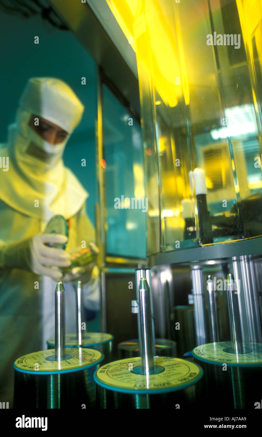 Moserbaer CD manufacturing unit NOIDA Uttar Pradesh India Stock Photo ...