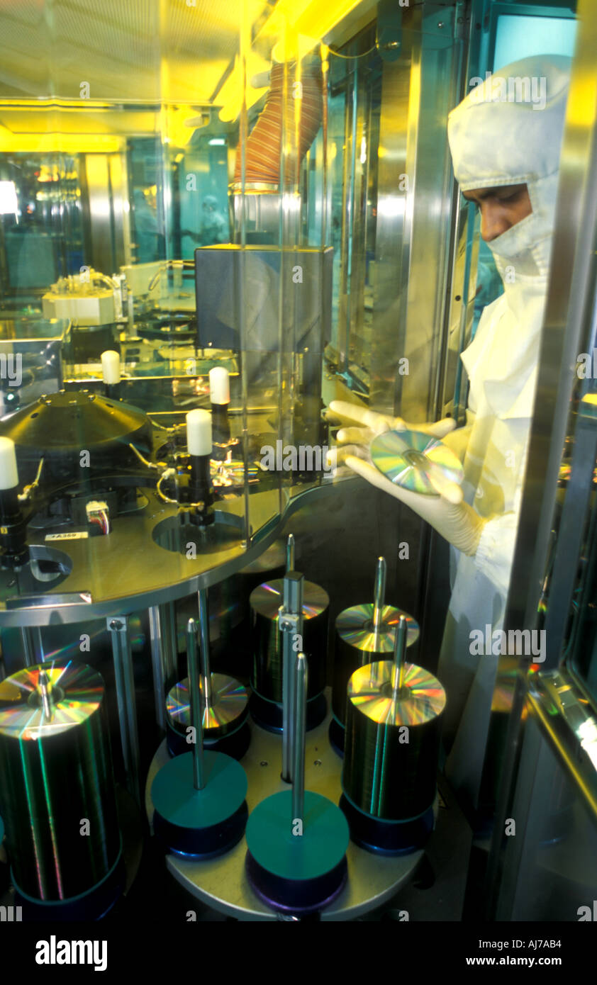 Moserbaer CD manufacturing unit NOIDA Uttar Pradesh India Stock Photo ...
