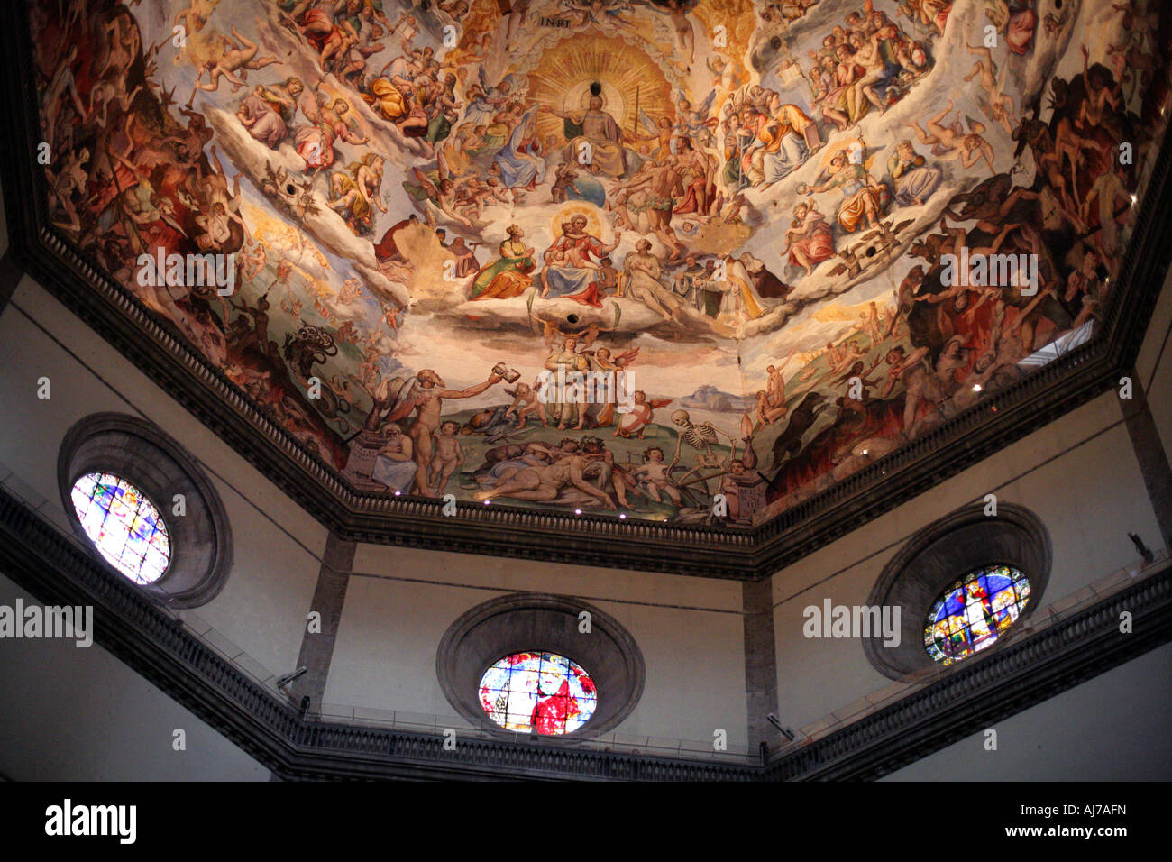 Florence Cathedral Interior Dome Stock Photo - Alamy