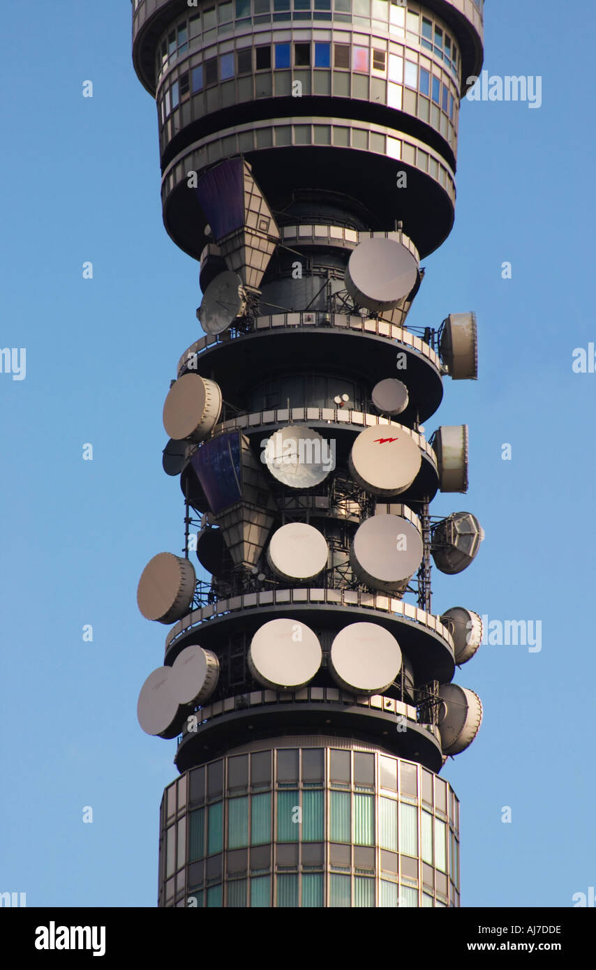 Telecommunication tower london hi-res stock photography and images - Alamy