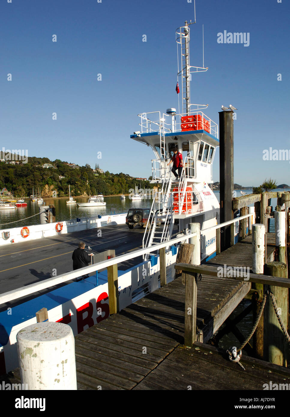 Opua car ferry hires stock photography and images Alamy