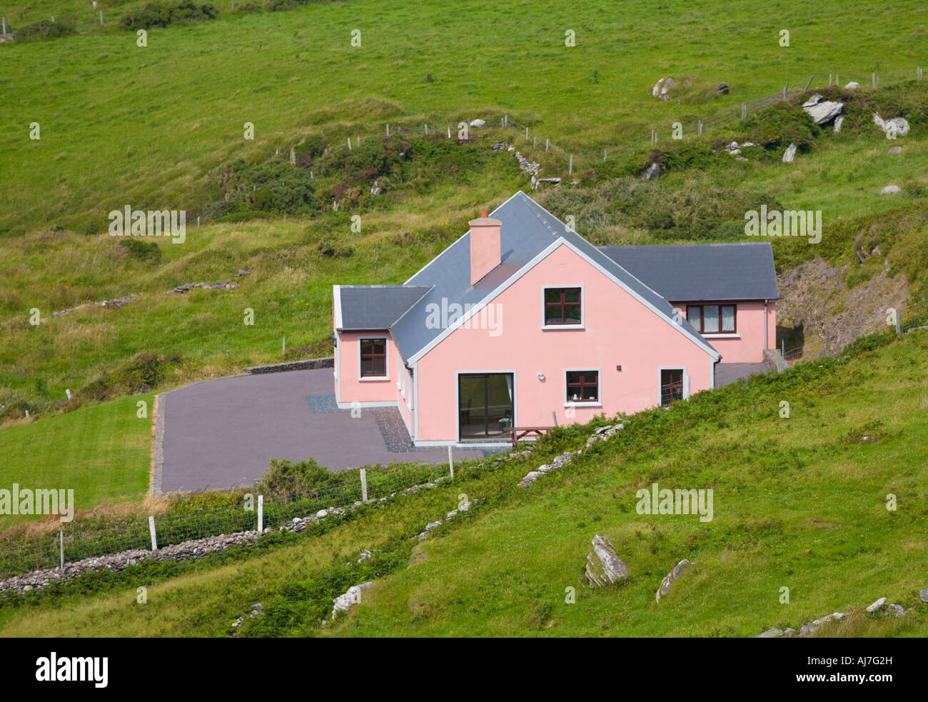 New detached housing Waterville Ring of Kerry County Kerry Ireland
