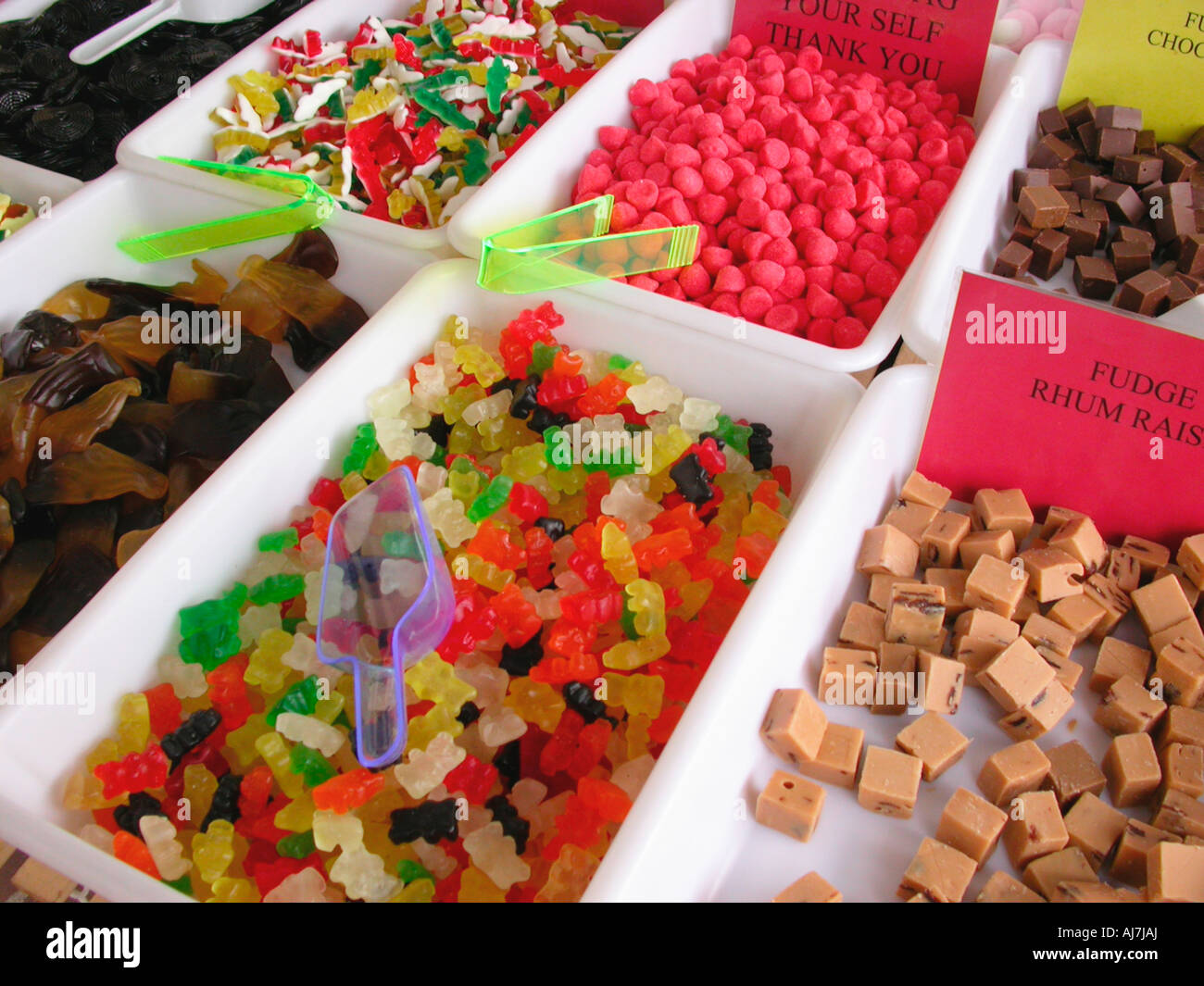 highly coloured sweets and candys on sale full of artificial additives