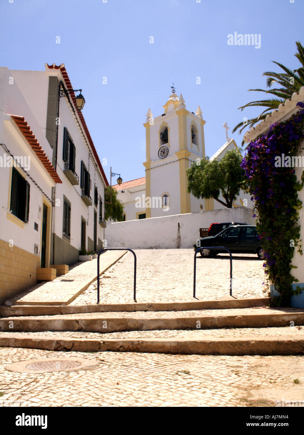 View Of Ferragudo Church Stock Photo Alamy view-of-ferragudo-church-stock-photo-alamy