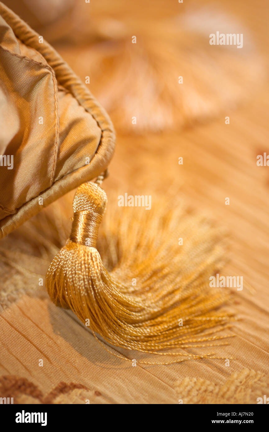 Gold fringe and tassels hires stock photography and images Alamy