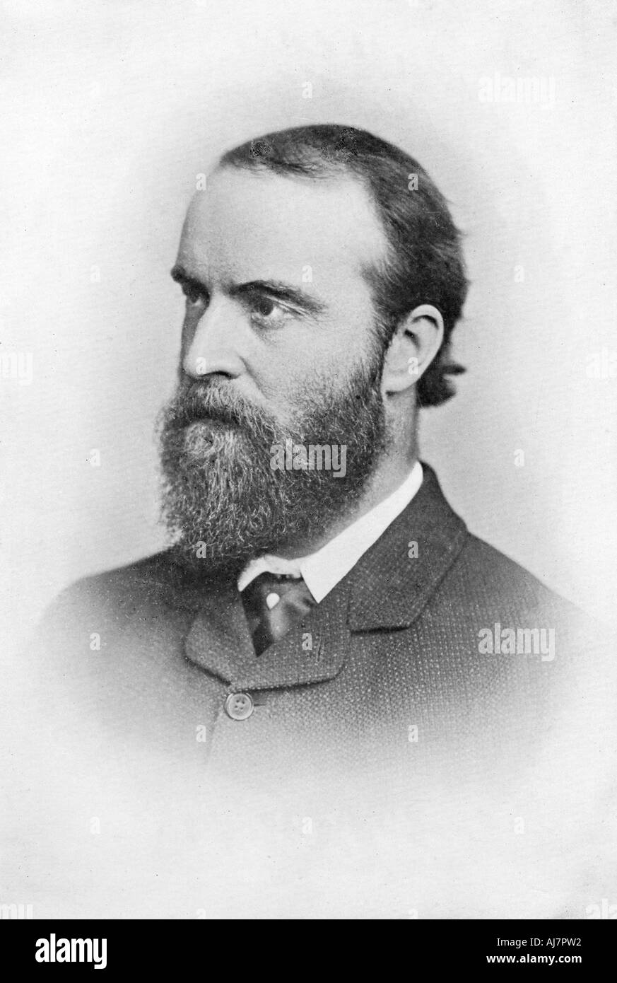 Charles Stuart Parnell, 19th century Irish Politician, c1874-1891. Artist: Unknown Stock Photo