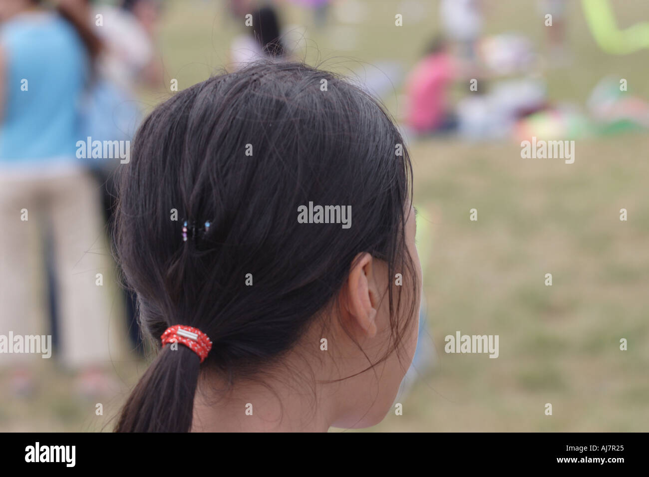 asian ponytail
