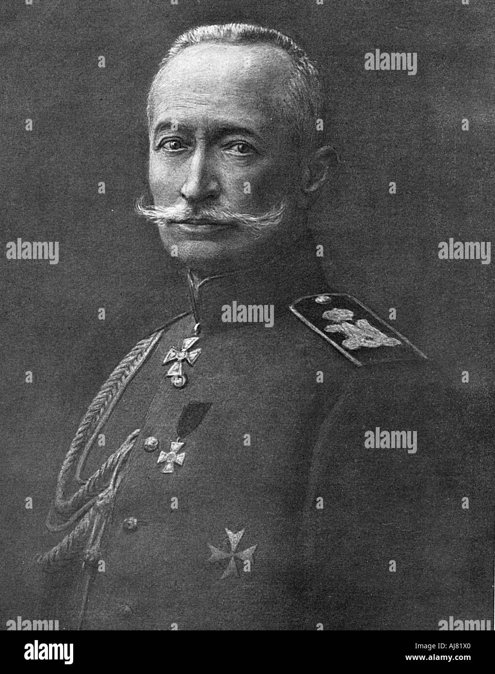 Alexei Brusilov, Russian soldier, c1914-c1917 Artist: Unknown Stock ...