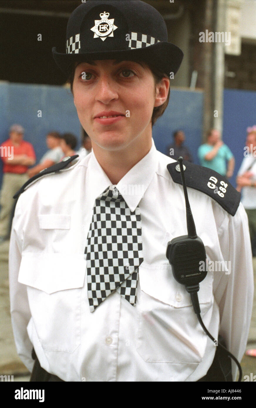 Portrait of female metropolitan police officer Stock Photo Alamy