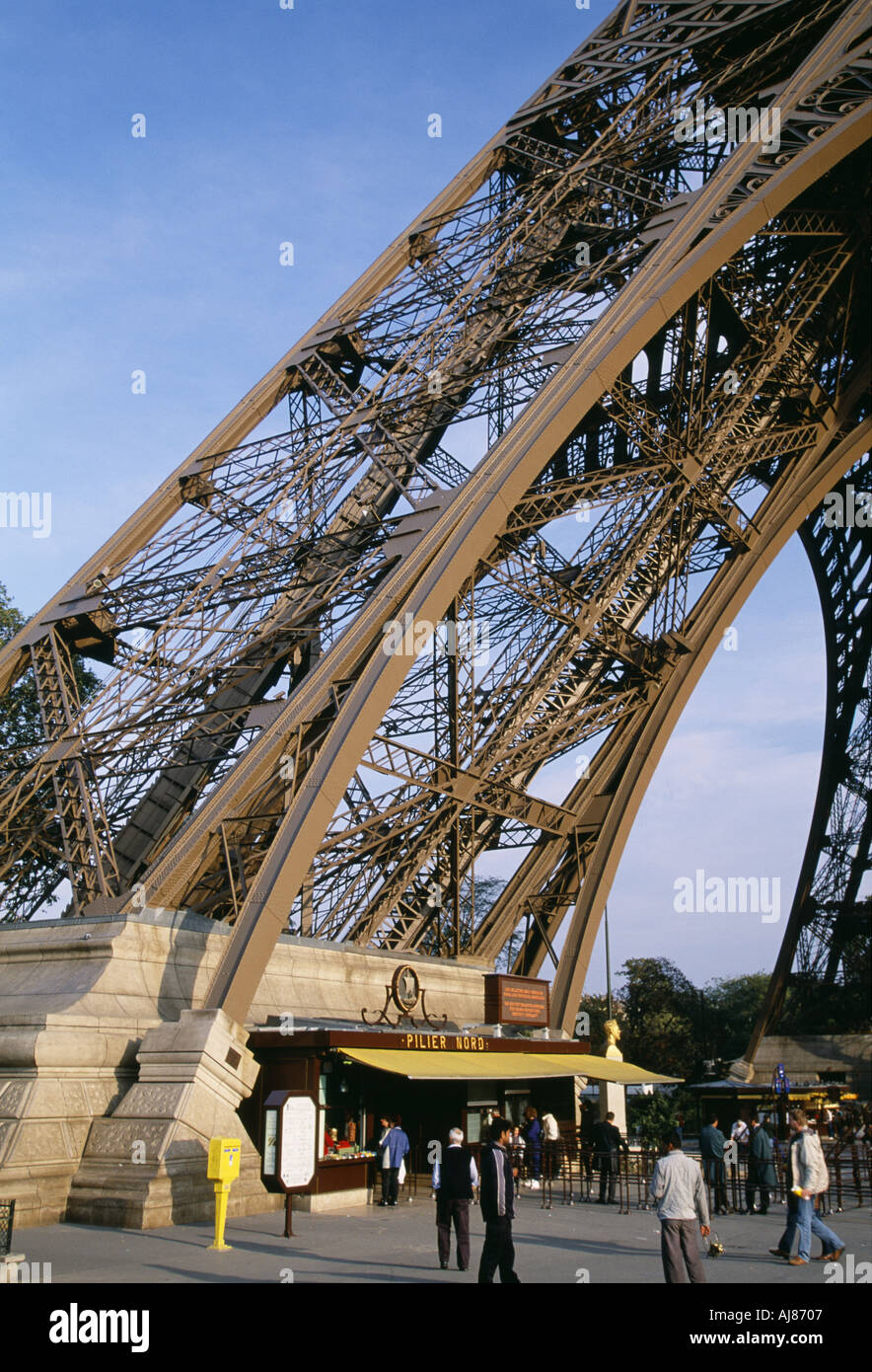 Eiffel Tower Constructed for the 1889 World Exhibition Designed by ...