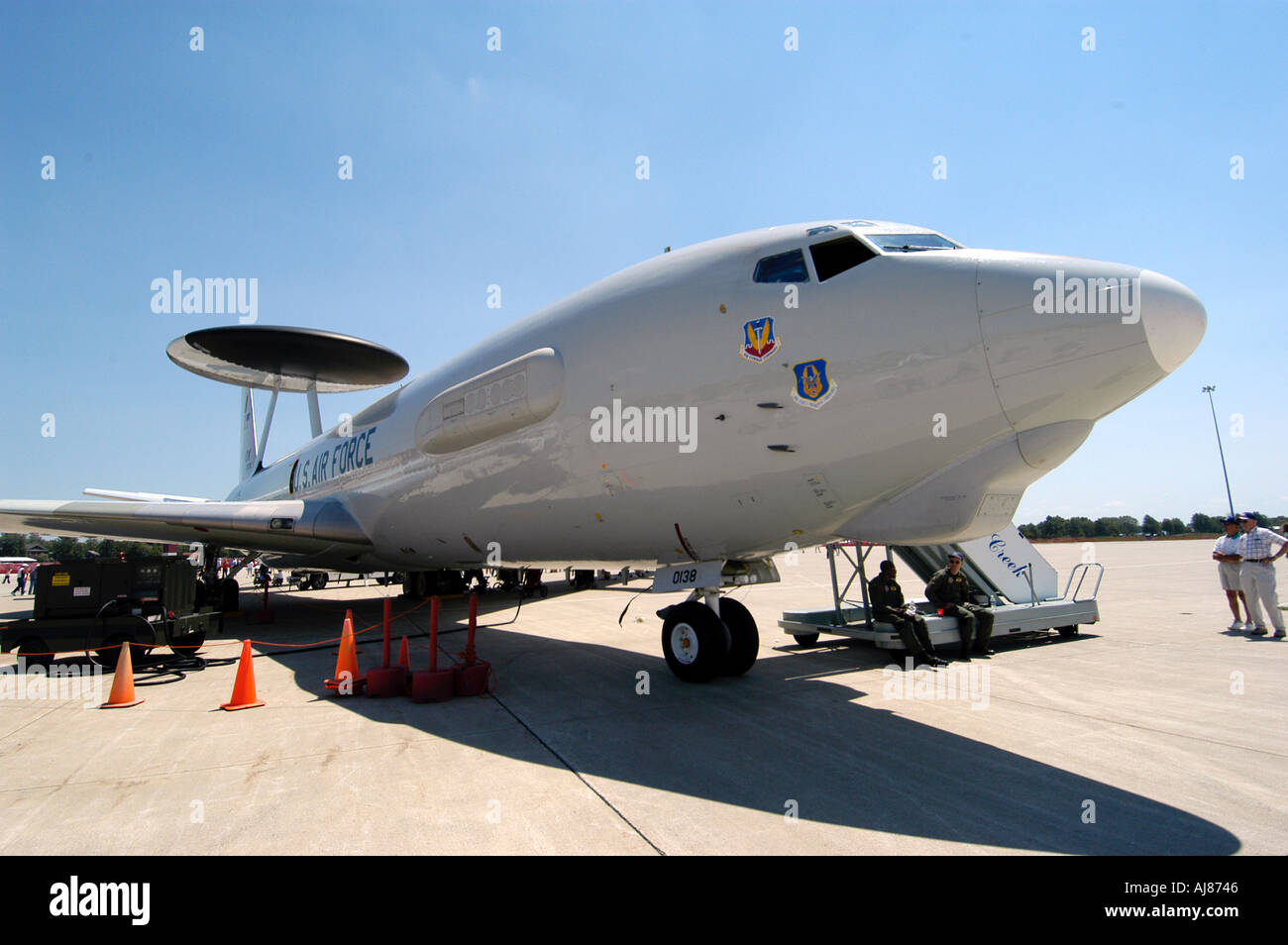 Air Show at Selfridge Air Force Base Mt Clemens Michigan Stock Photo