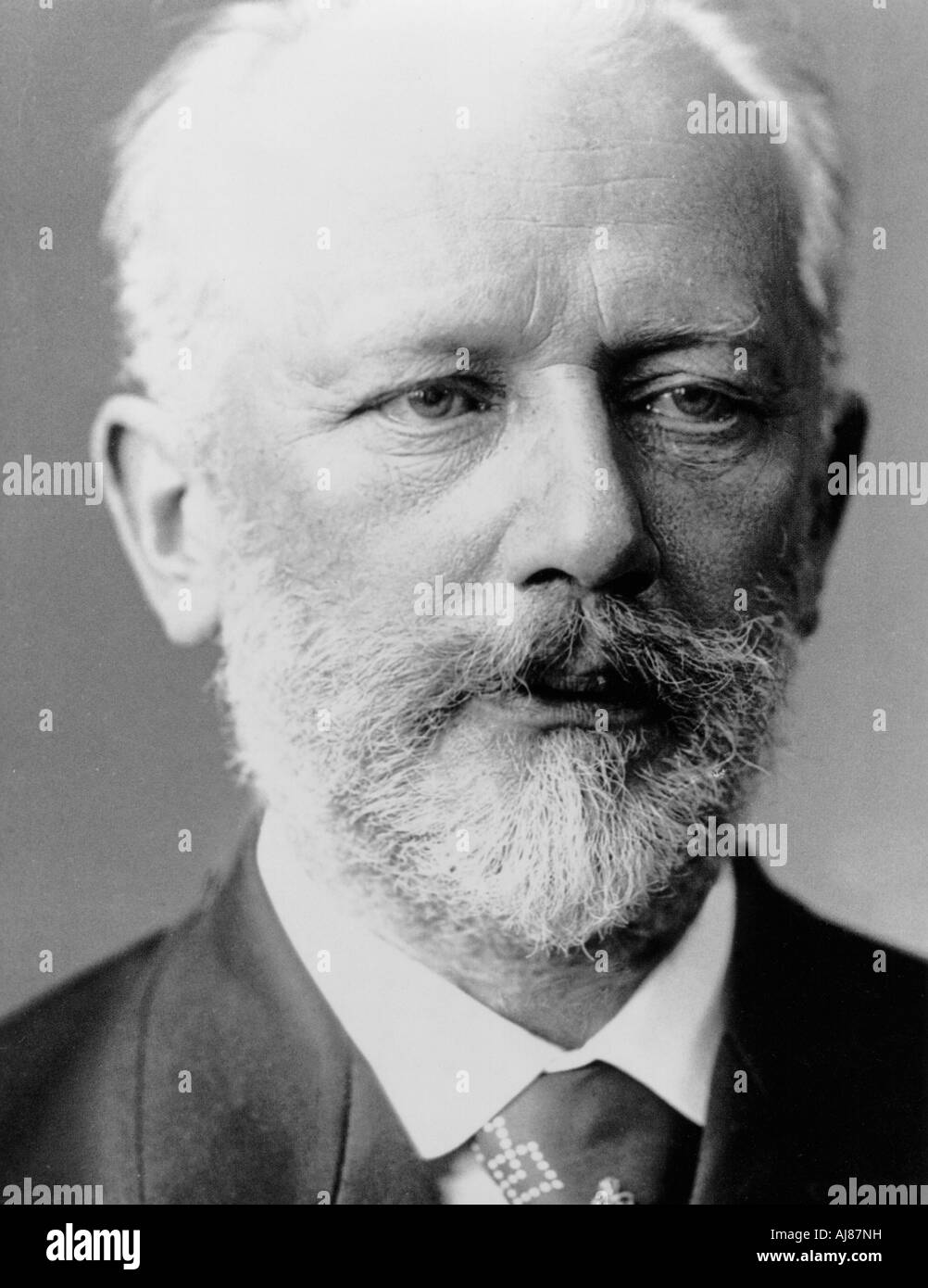 PETER ILYICH TCHAIKOVSKY   Russian composer 1840 to 1893 Stock Photo