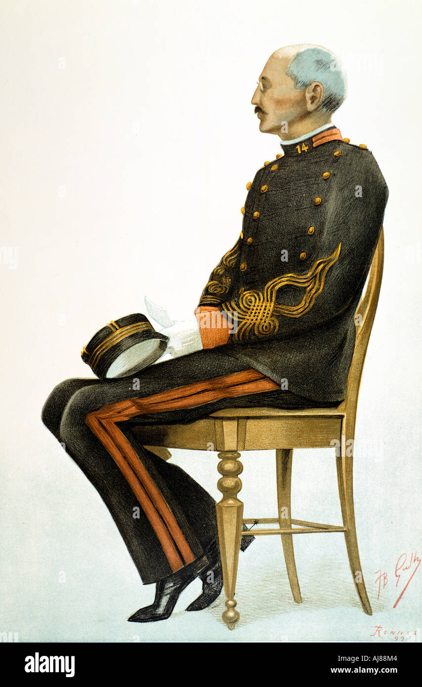 Alfred Dreyfus, French army officer of Jewish extraction, 1899. Artist
