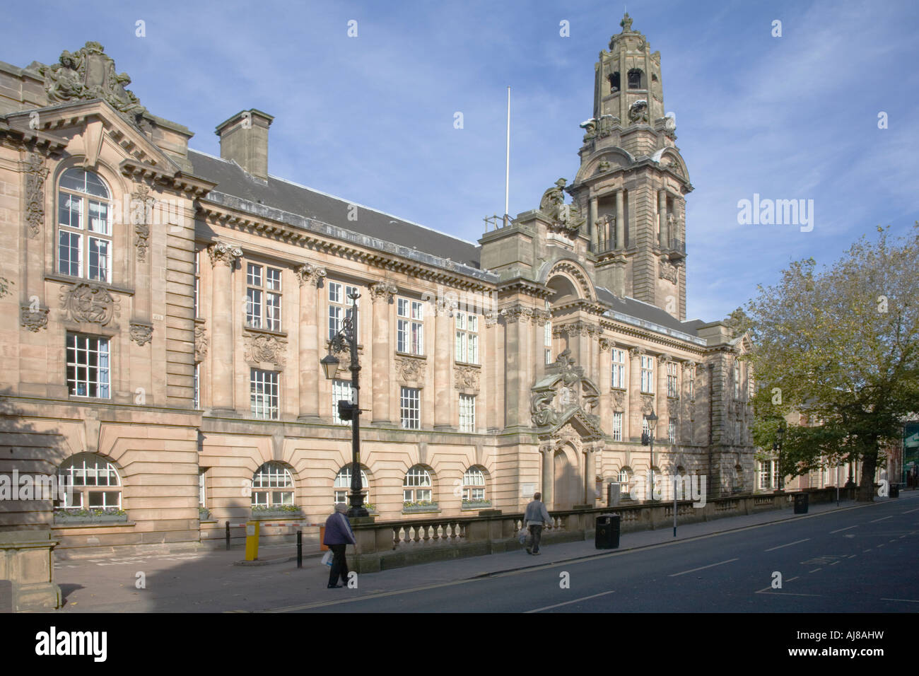 Walsall Town Council House Stock Photo
