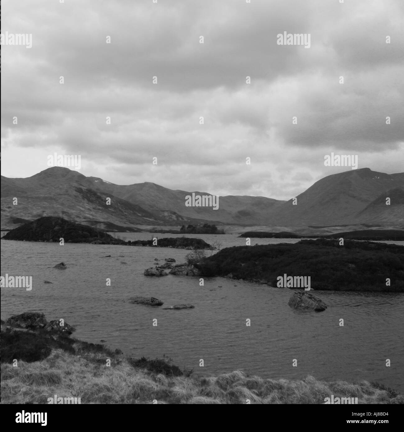 Scottish hill landscape Black and White Stock Photos & Images - Alamy
