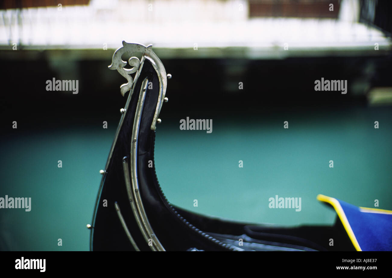Detail of a gondola in venice hi-res stock photography and images - Alamy