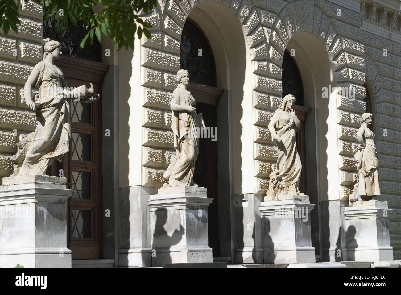 National Museum Ljubljana Slovenia Stock Photo