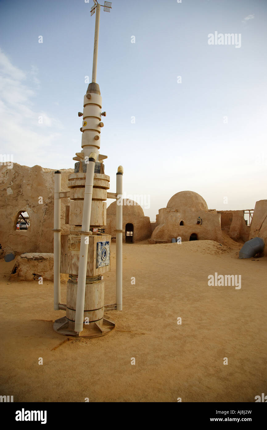 Star Wars Film Set at Ong Jemel, Tunisia Stock Photo