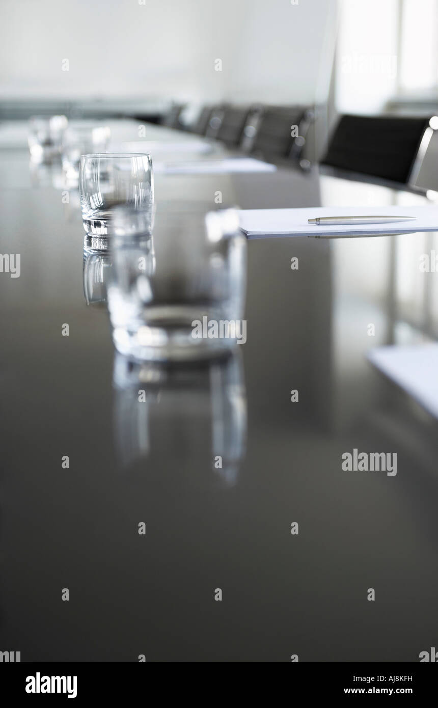 Polished conference table hi-res stock photography and images - Alamy