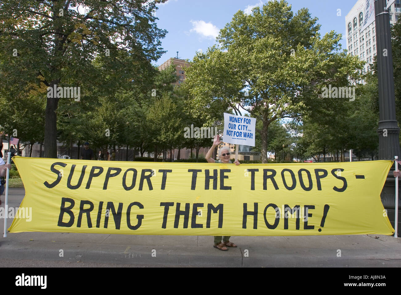 Anti War Demonstration Stock Photo - Alamy