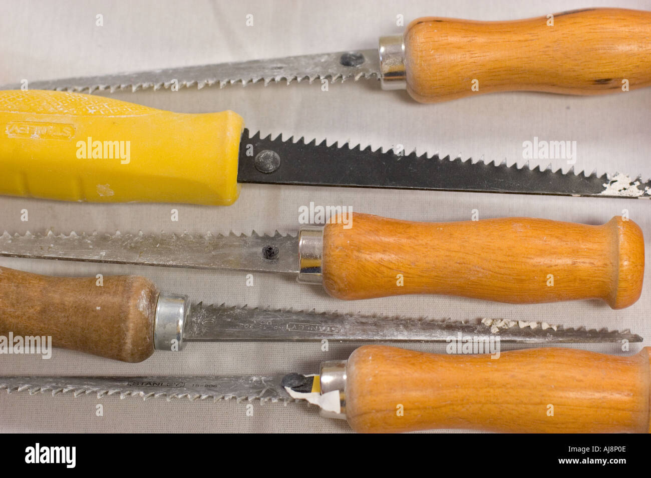 Drywall Saws Stock Photo Alamy