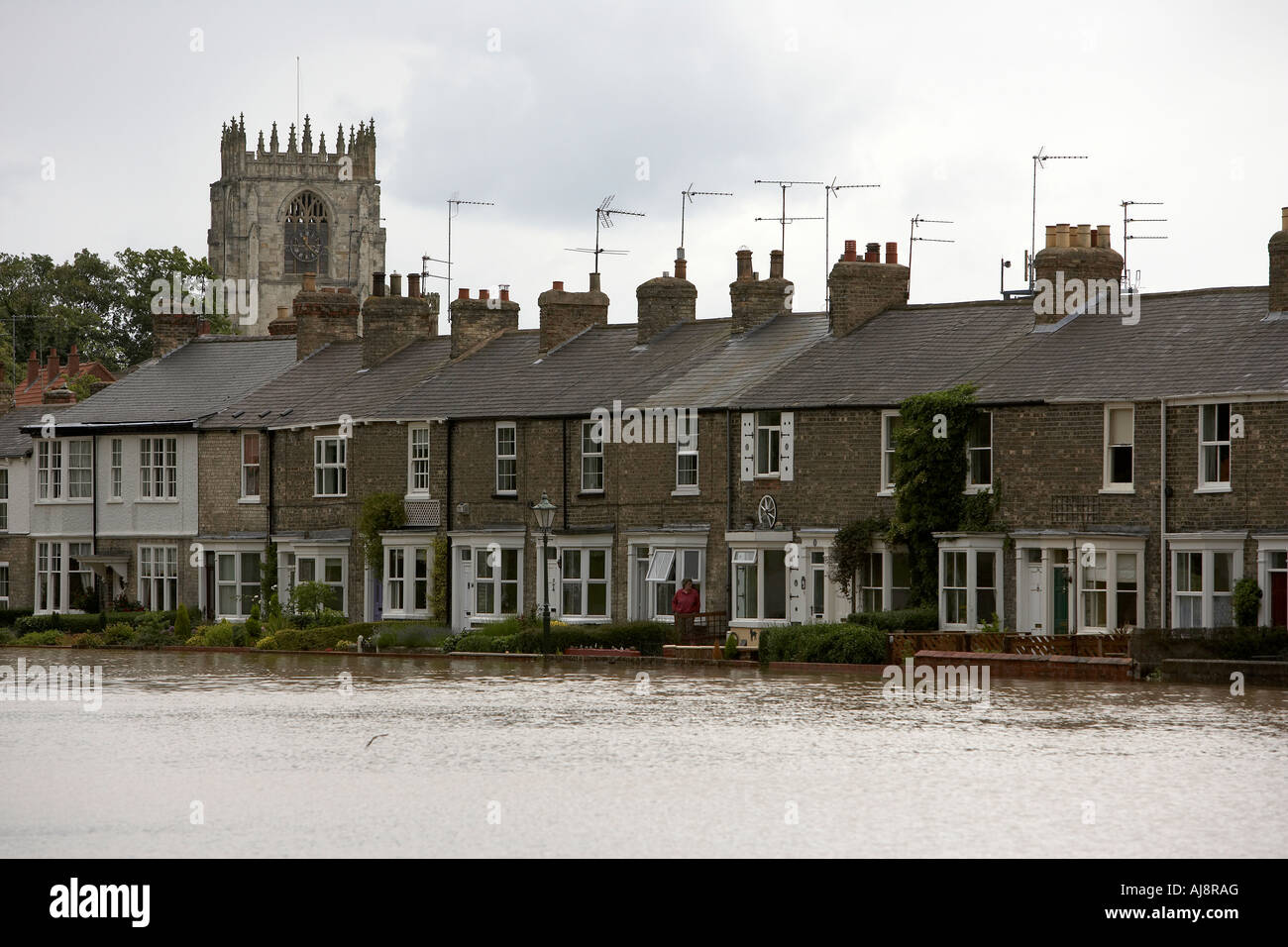 Edwardian and Victorian terrace houses flooded in Beverley East