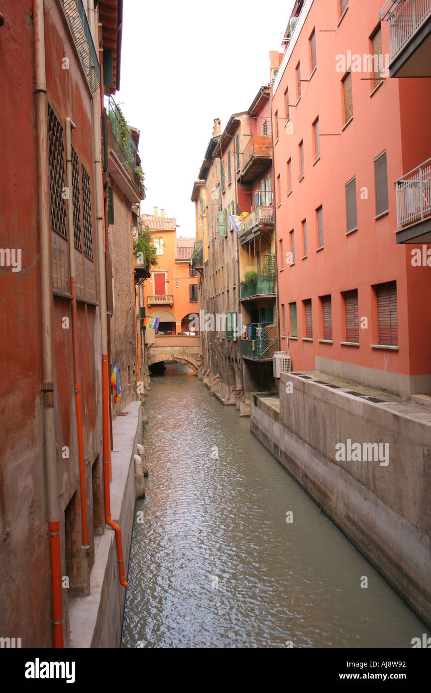 River in Bologna Stock Photo Alamy