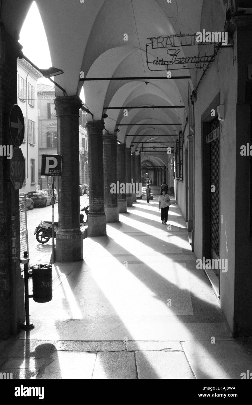 Street in Bologna Stock Photo