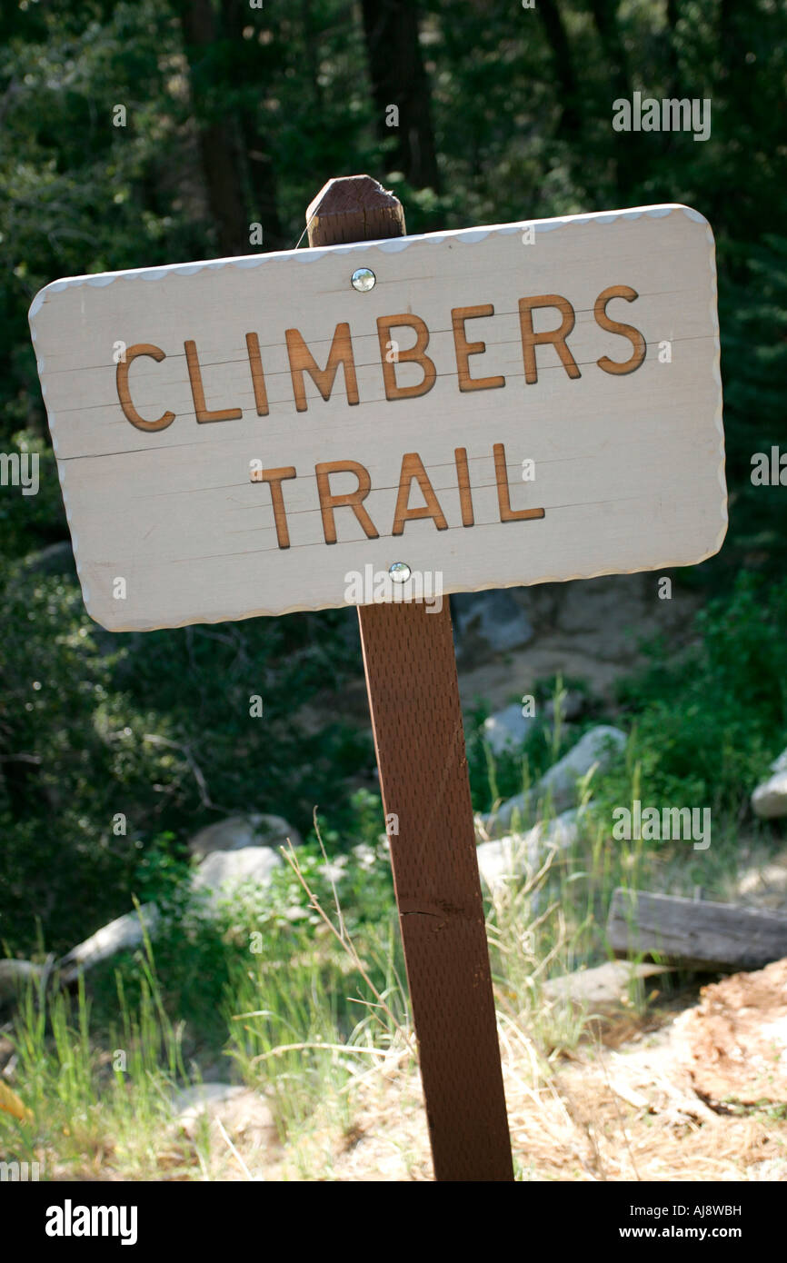 Rock climbing in southern California Stock Photo Alamy