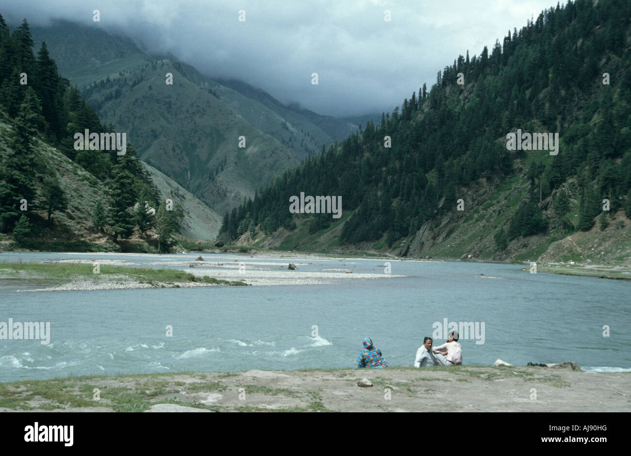 Pakistan Northern Areas Kaghan Valley Village Stock Photo - Alamy
