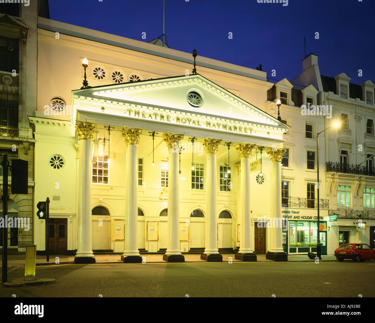 Theatre Royal Haymarket London UK Stock Photo Alamy