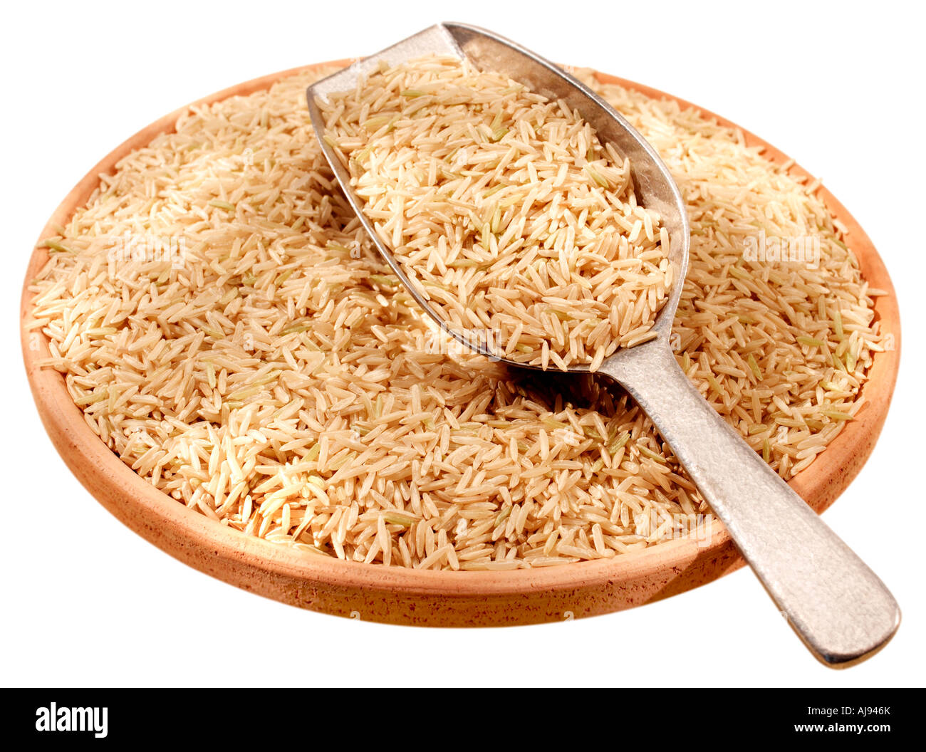 BROWN BASMATI RICE Stock Photo Alamy