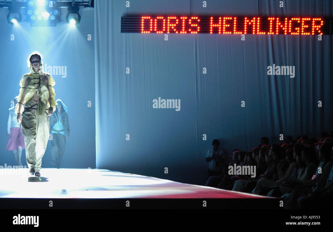 Fashionshow clothes by Doris Helmlinger Stock Photo