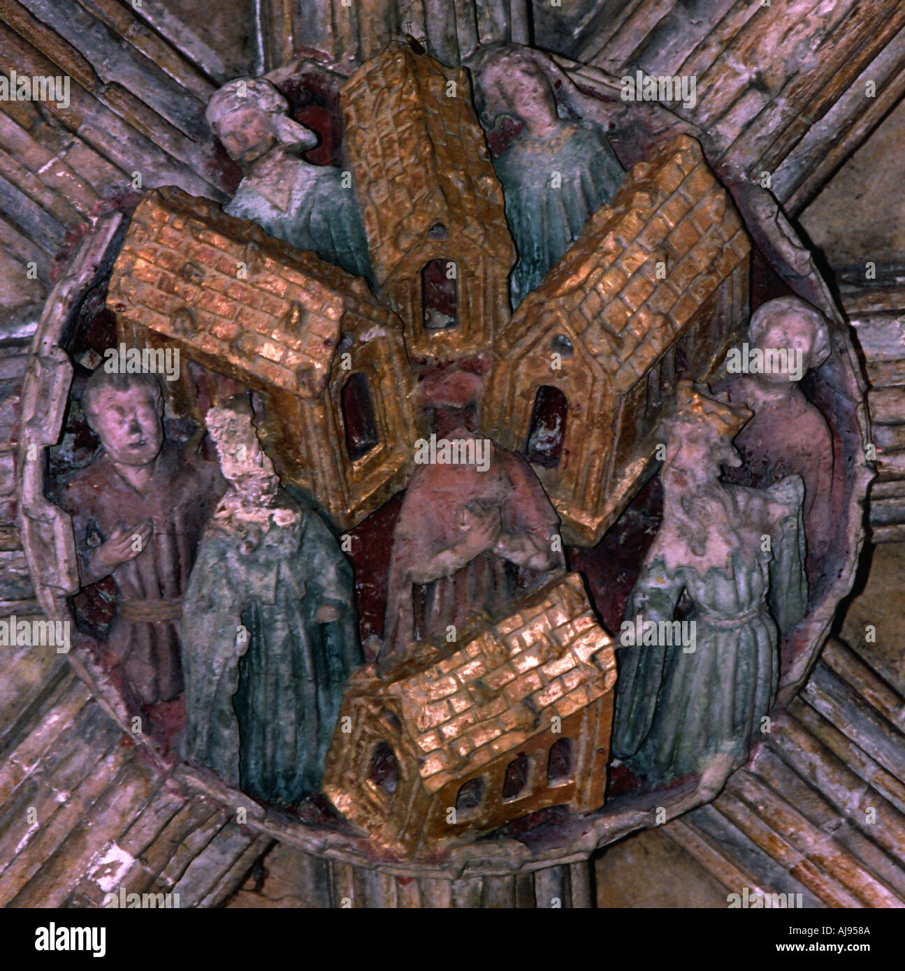 Medieval Roof Boss Stock Photos & Medieval Roof Boss Stock Images Alamy