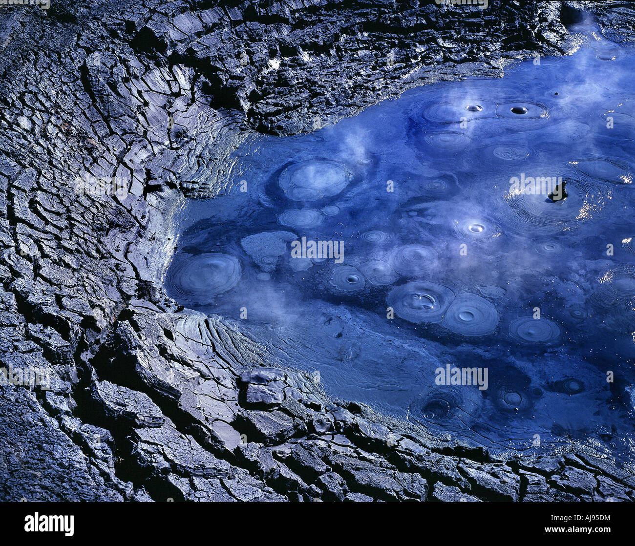 Geothermal hot spring on Reykjanes Stock Photo Alamy