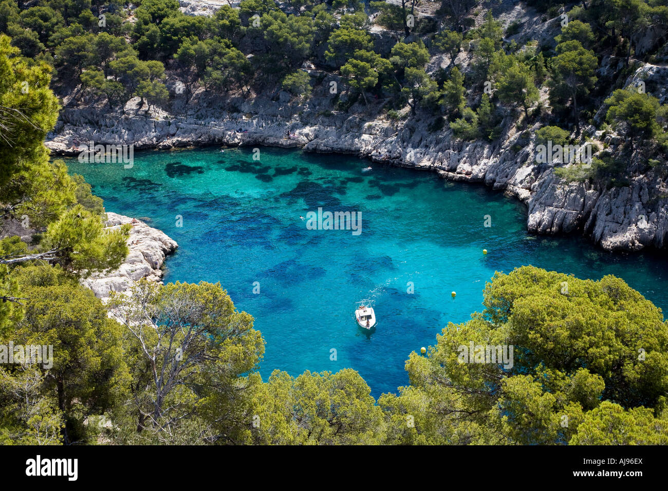 Calanque near Cassis; Port Pin. France Stock Photo - Alamy