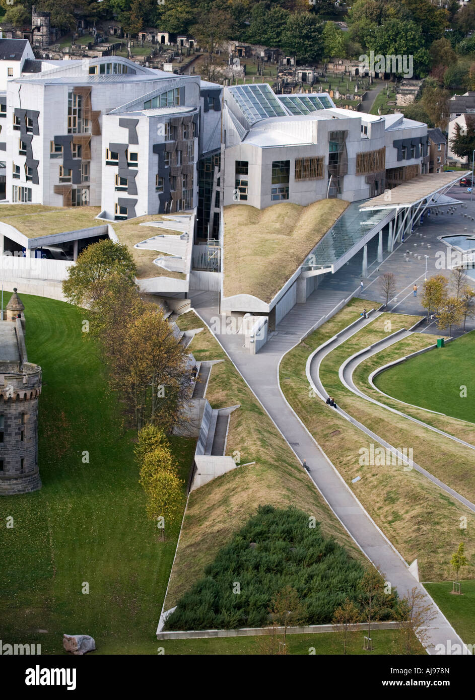 The Scottish Parliament Building Holyrood Edinburgh Designed By Enric 
