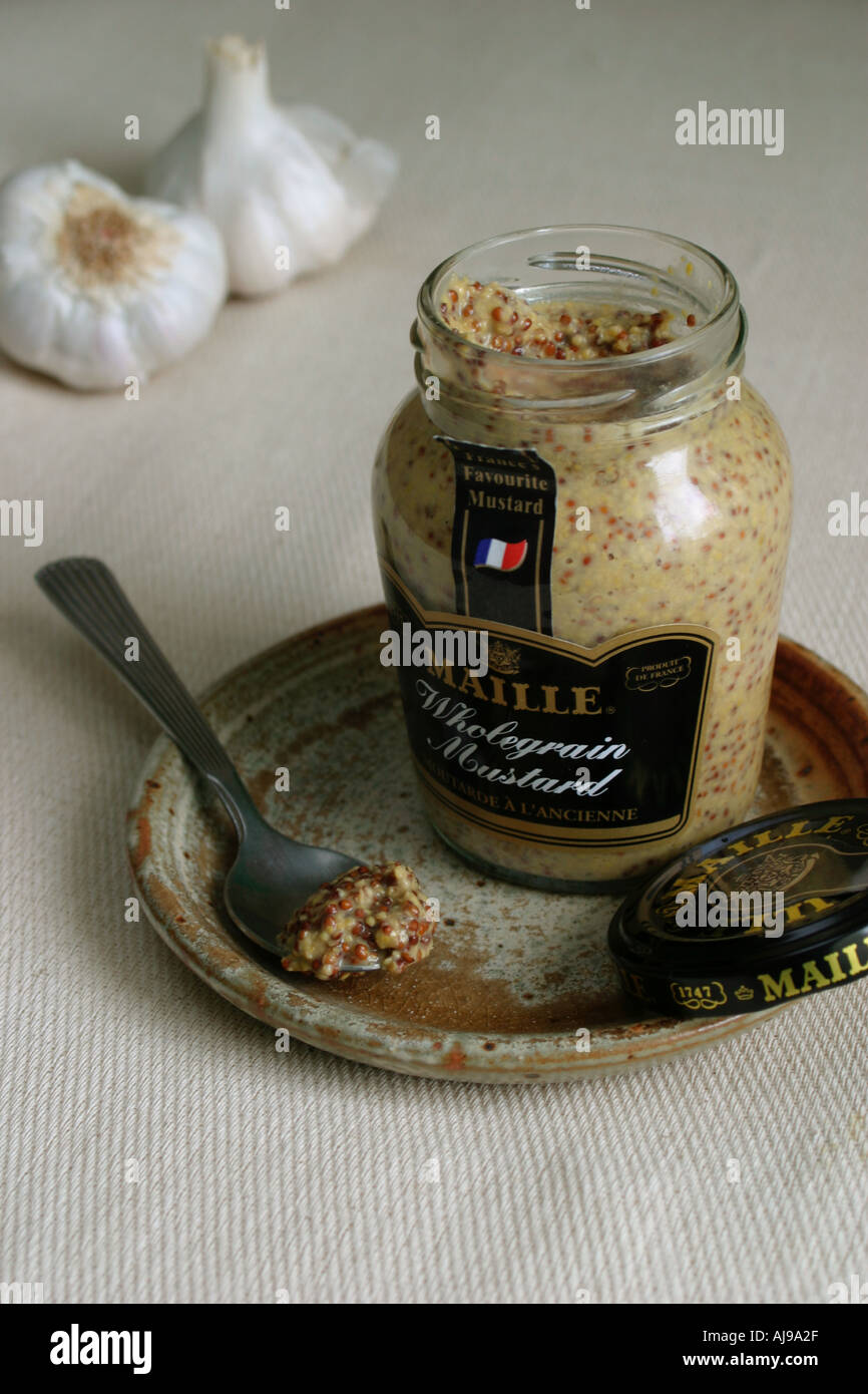 Whole grain mustard hi-res stock photography and images - Alamy