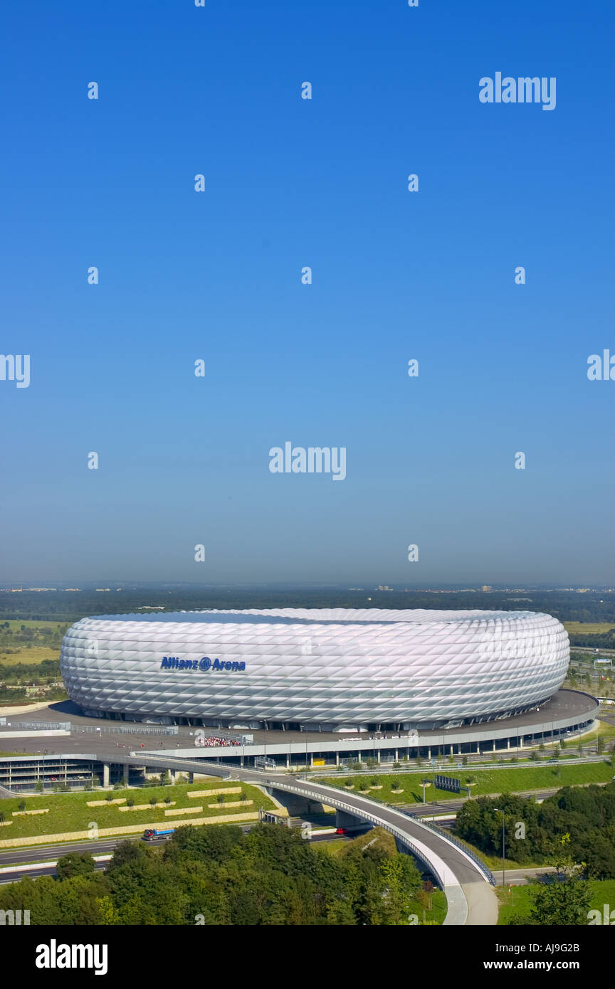 the famous Allianz Arena the stadium of BAYERN MUNCHEN Club Stock Photo -  Alamy