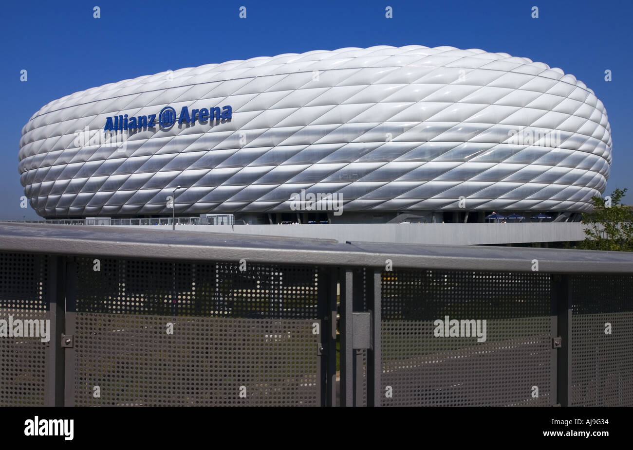 The Famous Allianz Arena The Stadium Of Bayern Munchen Club Stock Photo Alamy