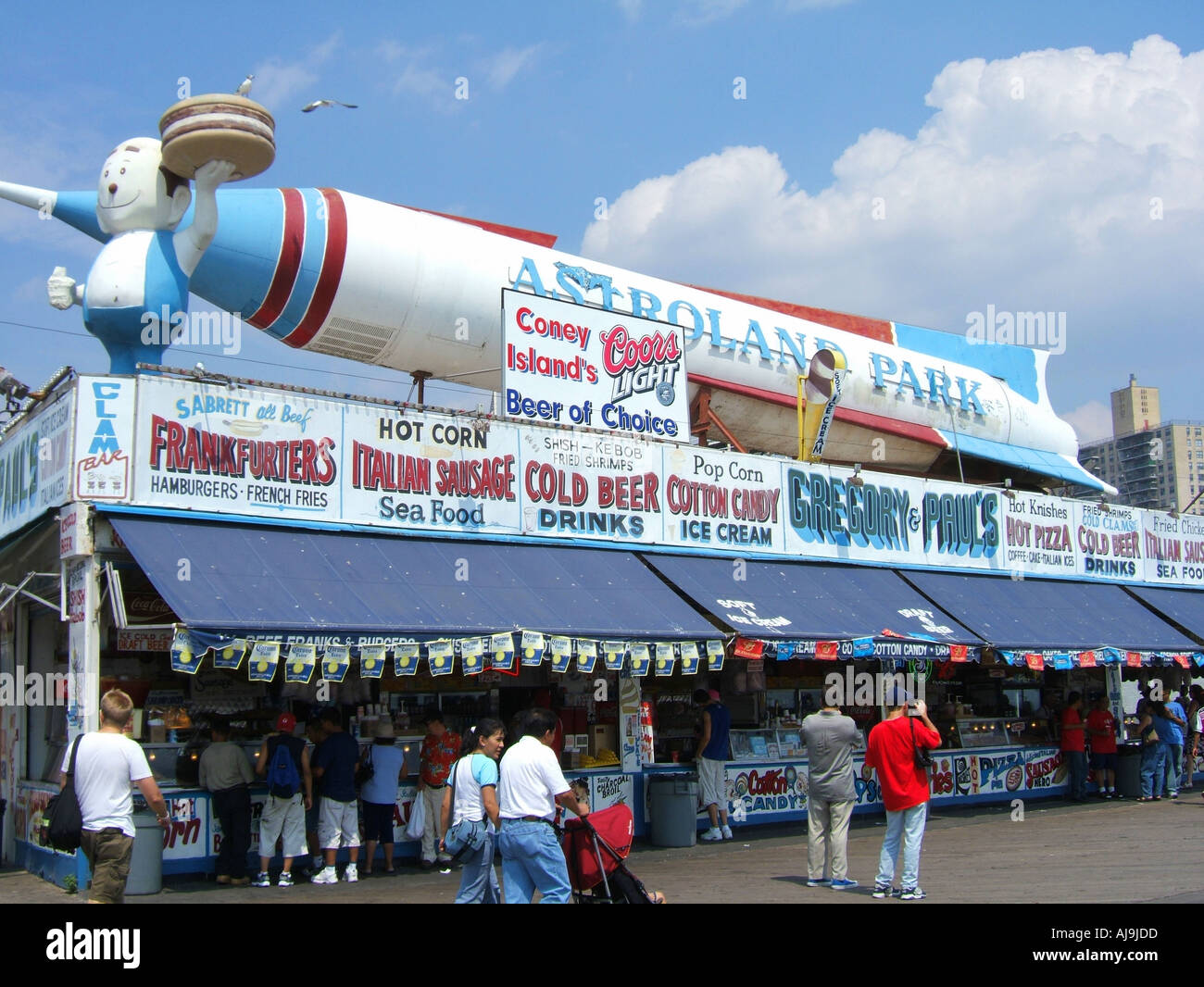 Coney Island Brooklyn New York USA Stock Photo Alamy