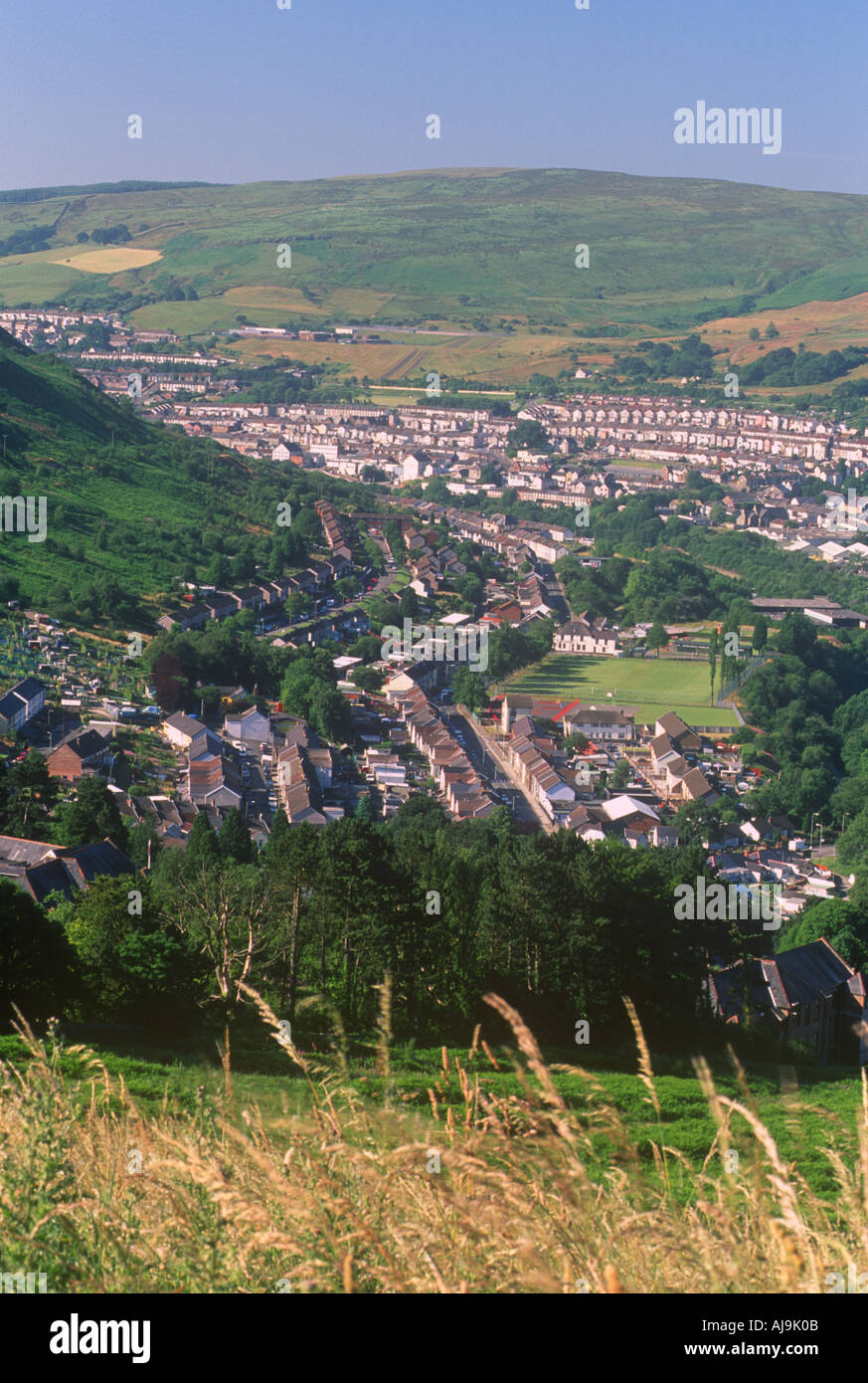 Llynypia Tonypandy Penygraig Rhondda Fawr South Wales Stock Photo Alamy