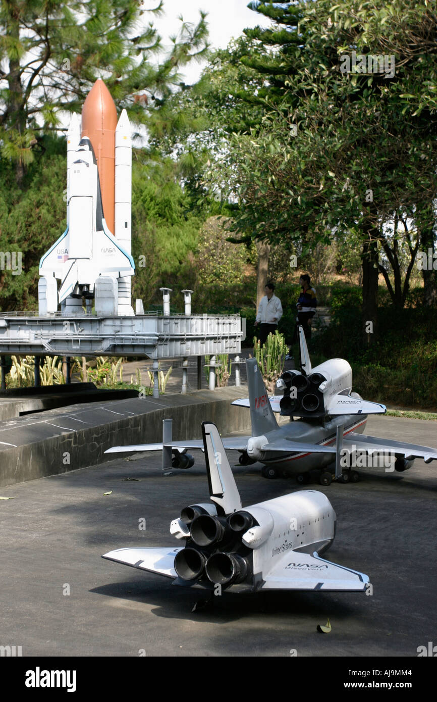 USA space shuttle of Mini Museum Stock Photo - Alamy